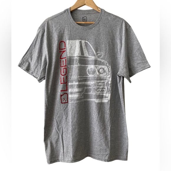 PetrolBox NWOT Car Graphic T-Shirt Gray automobile Racing Short Sleeve S… - Picture 1 of 9